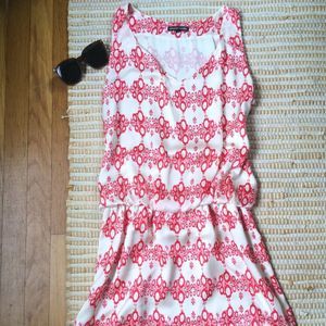 blouson silk dress size m